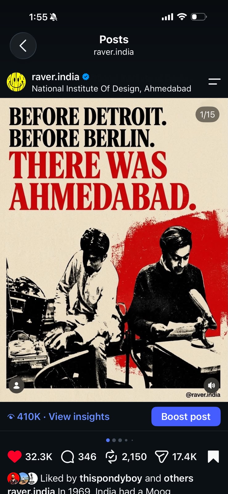 Ahmedabad electronic music history carousel slide 1
