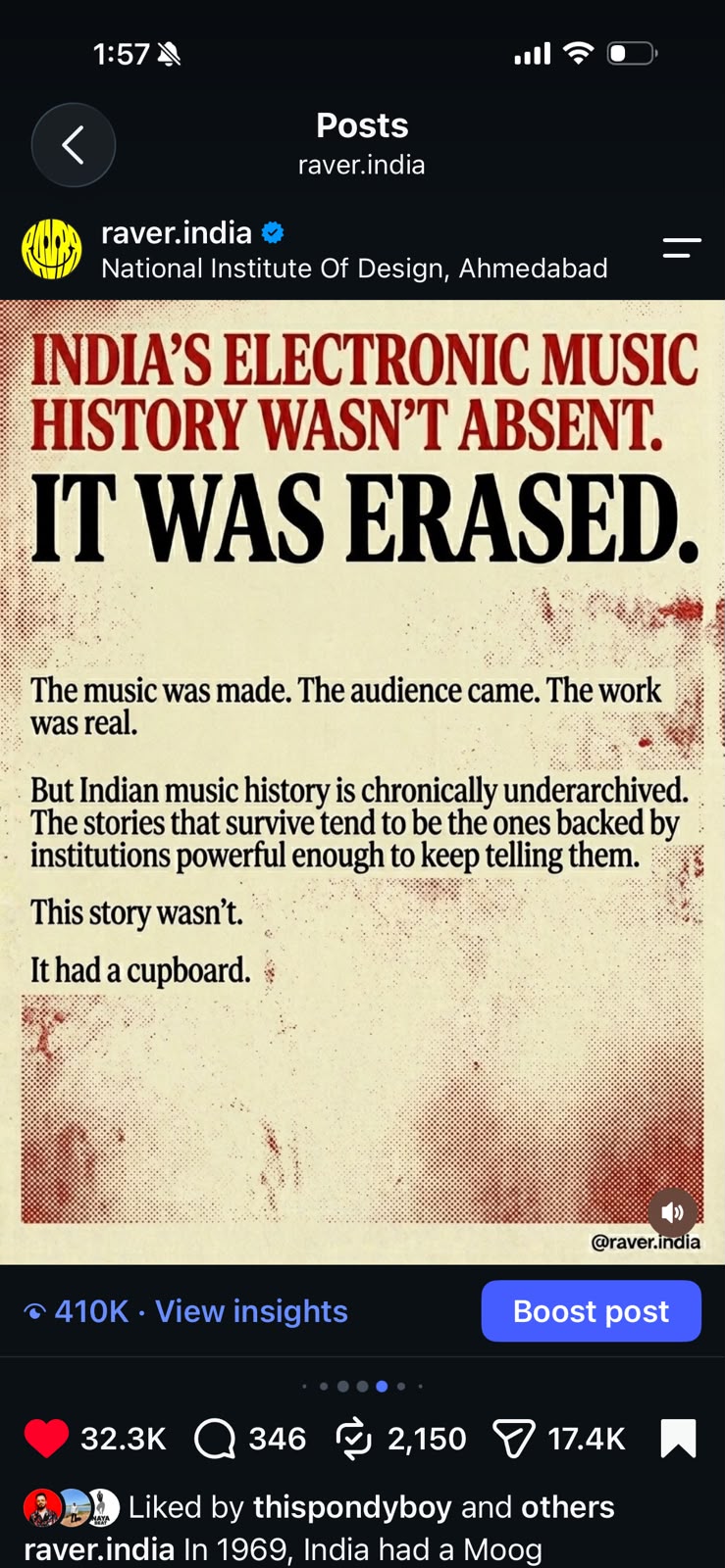 Ahmedabad electronic music history carousel slide 11