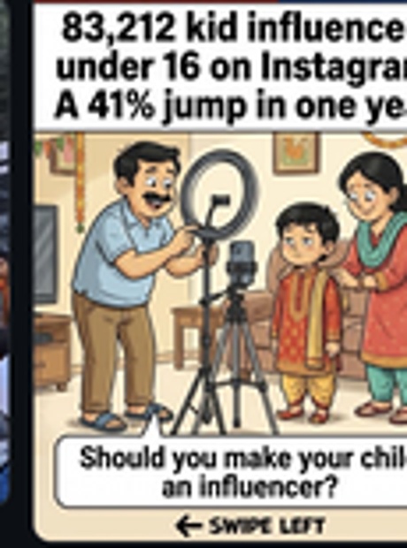 Kid influencer comic
