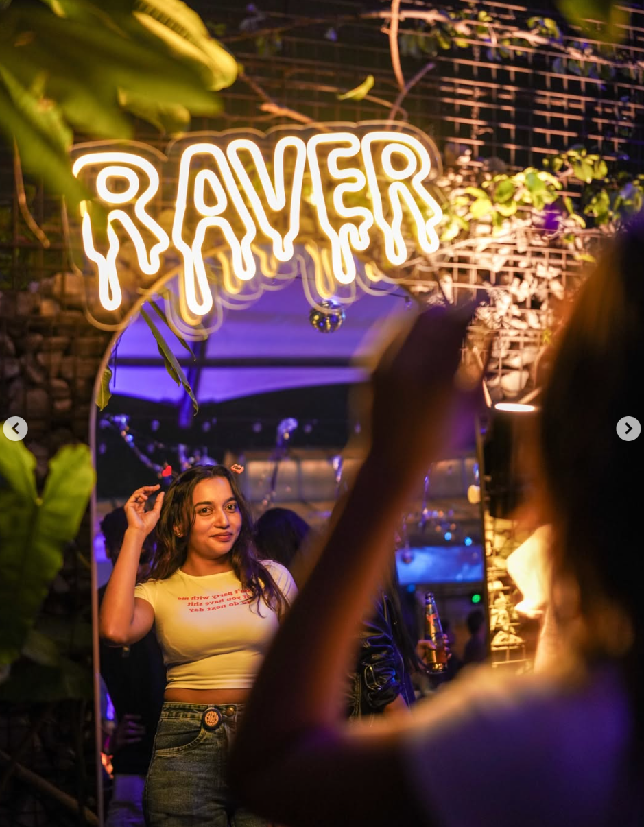 RAVER physical brand presence