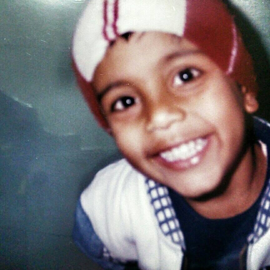 Hari Kishan as a child